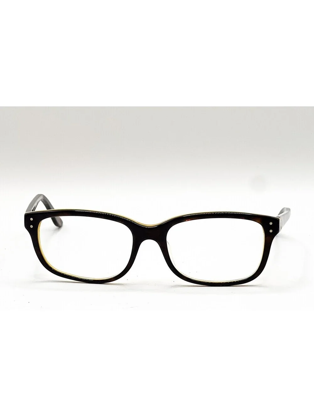 Ralph Lauren RL 6062 5277 Shiny Dark Havana Yellow Eyeglass Frames 52-16
